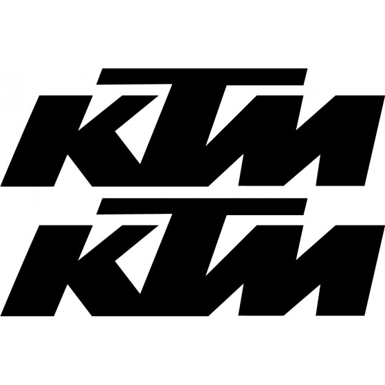 2x Ktm Logo Die Cut...
