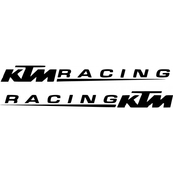 Ktm Racing Stripes Die Cut...