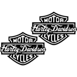 Harley Davidson Logo Die Cut Style 2 Stickers Decals - DecalsHouse