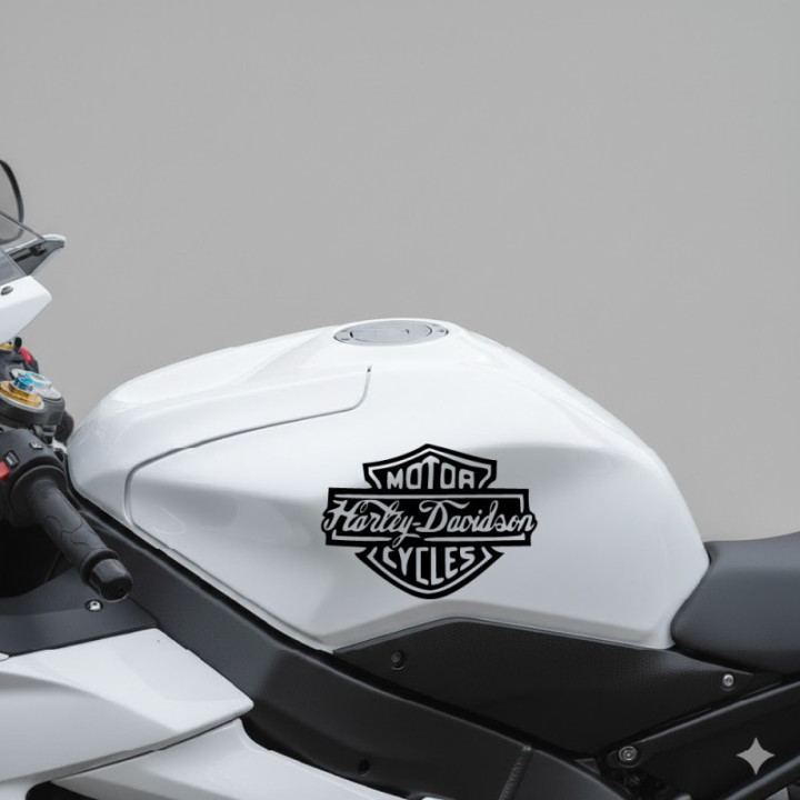 Harley Davidson Logo Die Cut Style 2 Stickers Decals - DecalsHouse