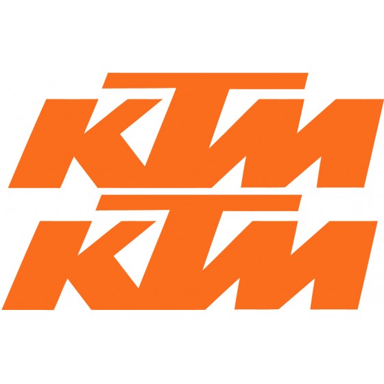2x Ktm Logo Style 2...