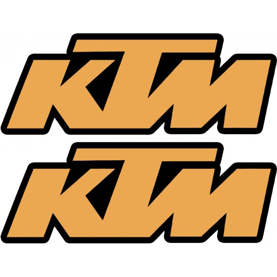 Ktm Logo Style 4 Stickers...