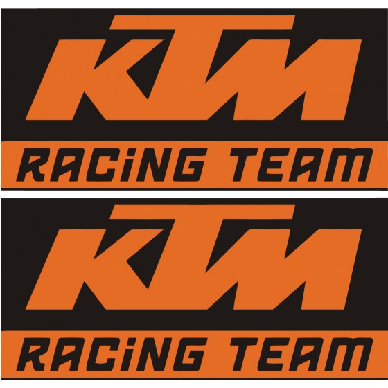 Ktm Racing Team Stickers...