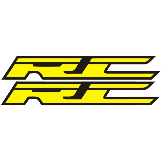 Ktm Rc Yellow Stickers Decals