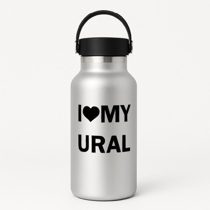 I Love My Ural Die Cut Stickers Decals - DecalsHouse