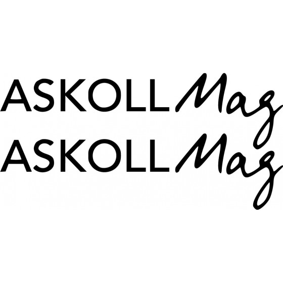 Askoll Mag Die Cut...
