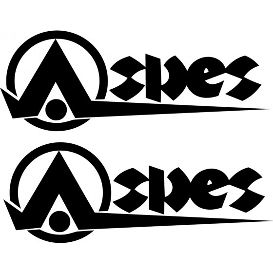 Aspes Logo Die Cut Stickers...