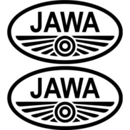 Jawa Motorcycle Stickers – Classic 350 550 300 Naked Bike Decals (2-Pack)