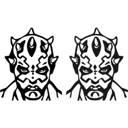 Darth Maul Stickers – Star Wars Sith Decals (2-Pack)