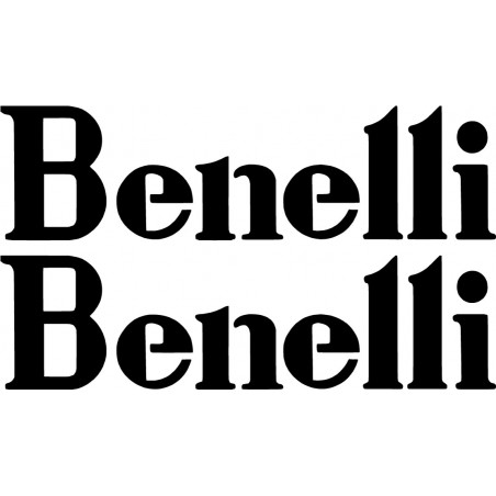 Benelli Die Cut Lettering Stickers Decals - DecalsHouse