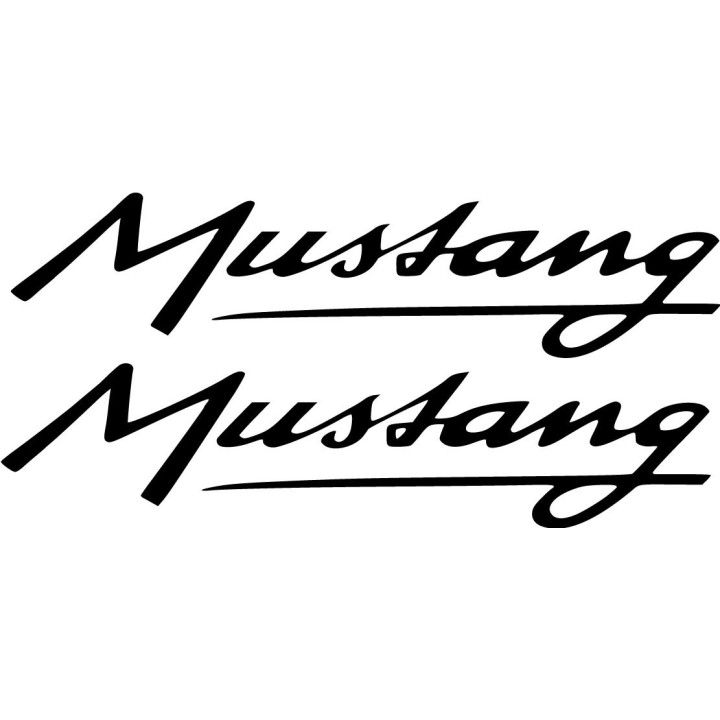 Kreidler Mustang Die Cut Stickers Decals - DecalsHouse