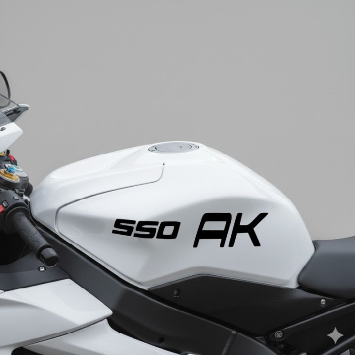 Kymco Ak 550 Die Cut Style 2 Stickers Decals - DecalsHouse
