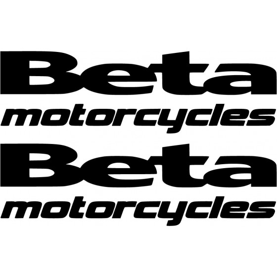 Beta Motorcycles Lettering...