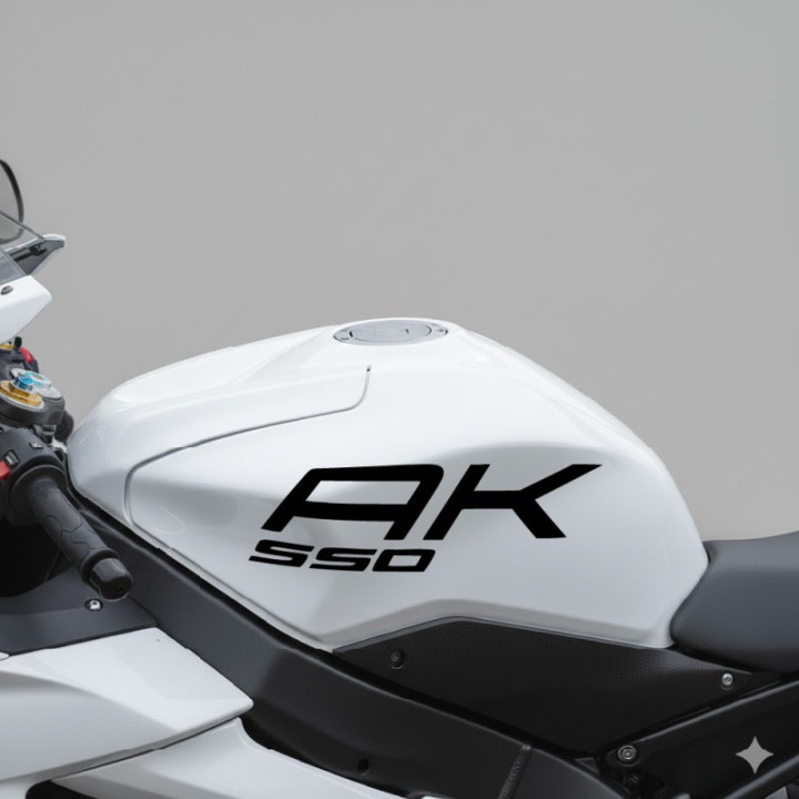 Kymco Ak 550 Die Cut Style 3 Stickers Decals - DecalsHouse