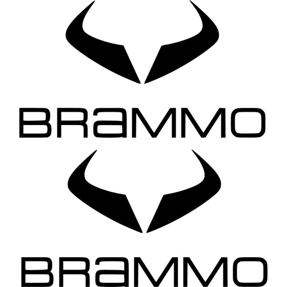 Brammo Logo Die Cut Style 2...
