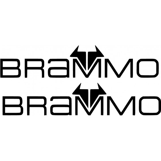 Brammo Logo Die Cut Style 3 Stickers Decals - DecalsHouse