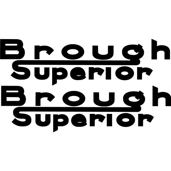 Brough Superior Die Cut...