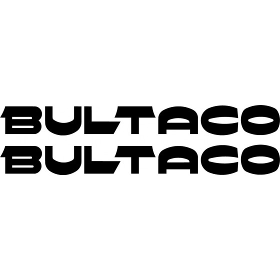 Bultaco Logo Lettering Die...