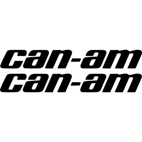 2x Can Am Logo Die Cut...