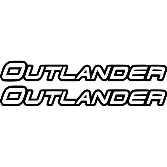 2x Can Am Outlander Outline...