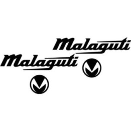 Malaguti Logo Die Cut Stickers Decals - DecalsHouse