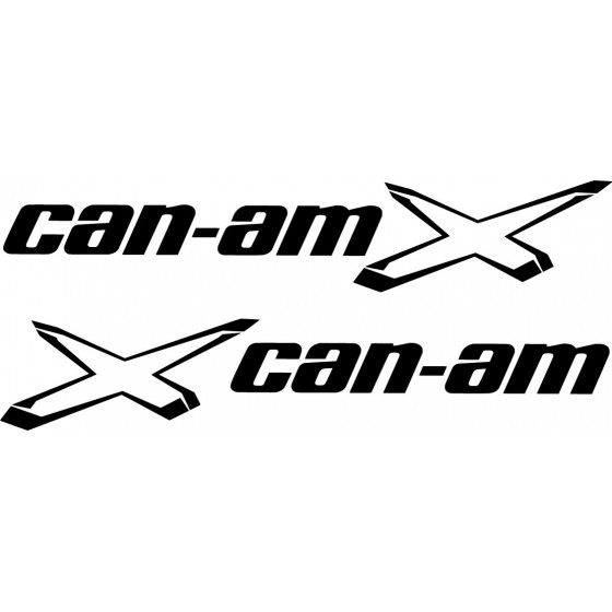 Can Am X Logo Die Cut...