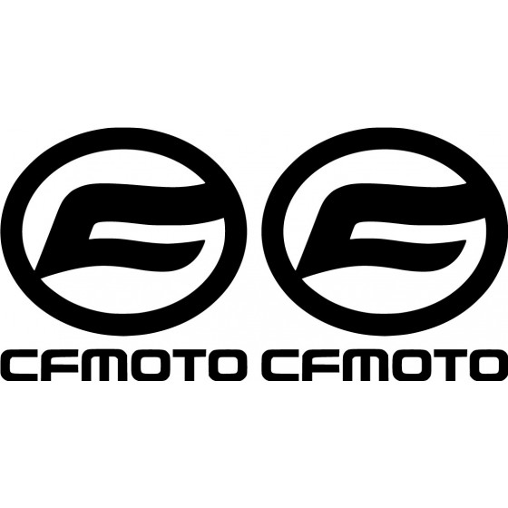 2x Cf Moto Logo Die Cut...
