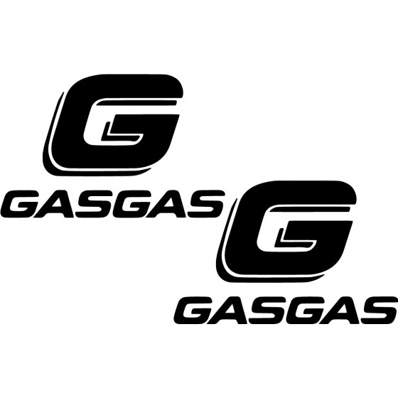 Gas Gas Logo Die Cut Style...