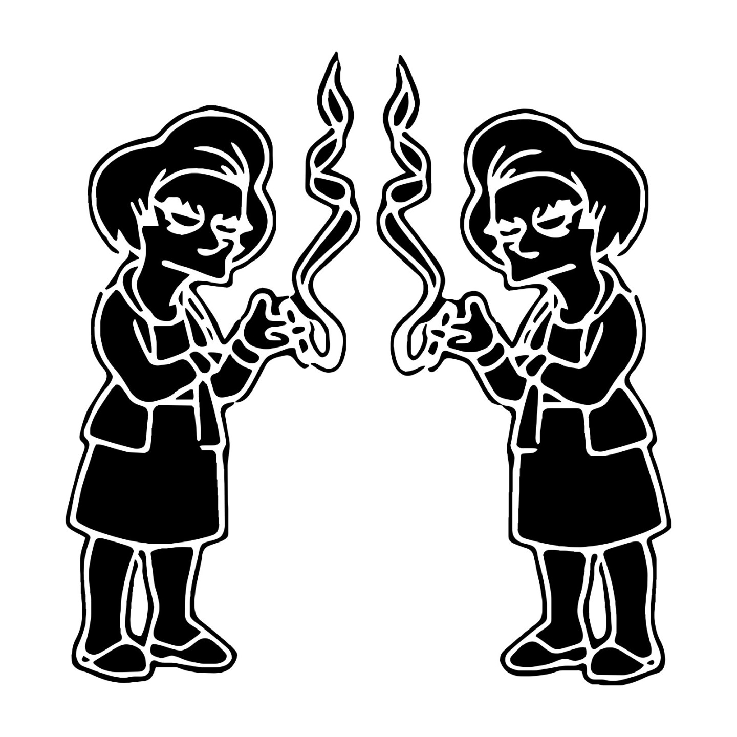 Edna Krabappel Stickers – Simpsons Decals (2-Pack)