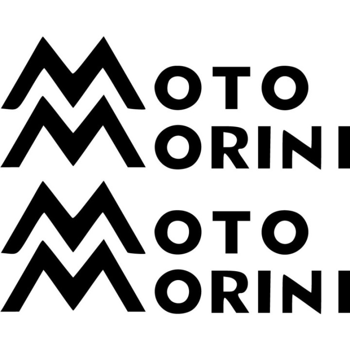 Moto Morin Logo Die Cut Stickers Decals - DecalsHouse