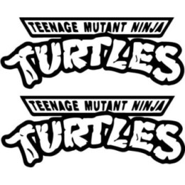 Teenage Mutant Ninja Turtles Stickers – TMNT Decals (2-Pack)