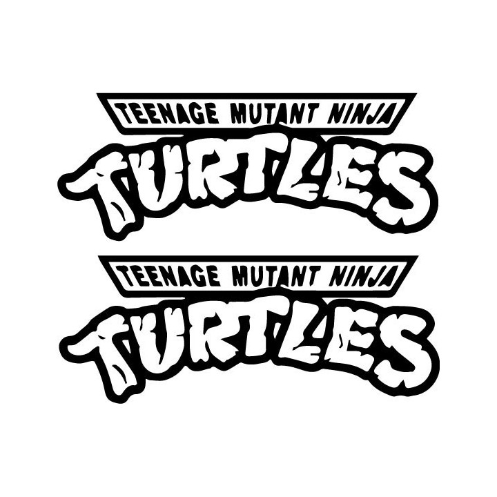 Teenage Mutant Ninja Turtles Stickers – TMNT Decals (2-Pack)