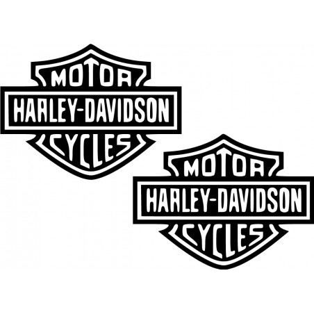 Harley Davidson Logo Die Cut Stickers Decals - DecalsHouse