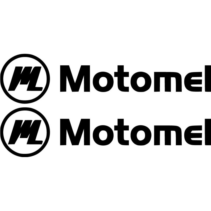 Motomel Logo Die Cut Stickers Decals - DecalsHouse