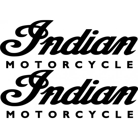 2x Indian Motorcycles Logo...