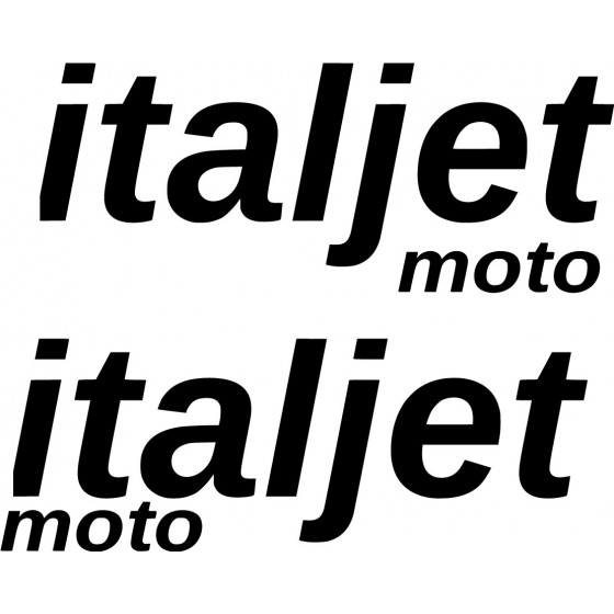 Italjet Moto Logo Die Cut...