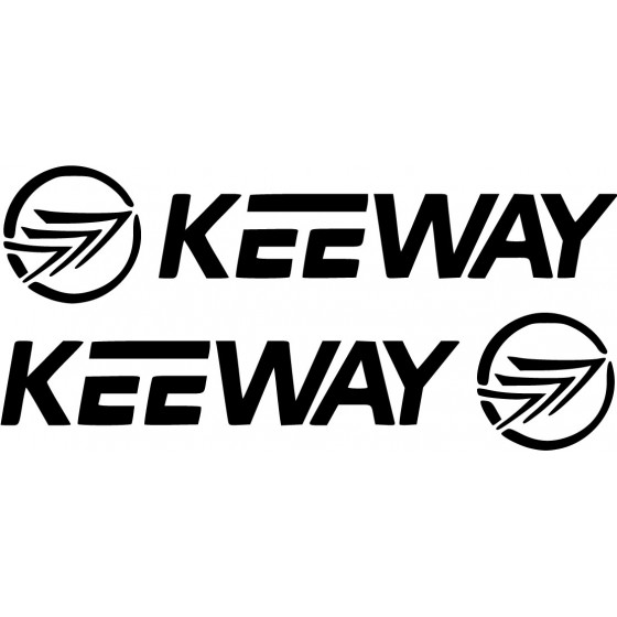 2x Keeway Logo Die Cut...