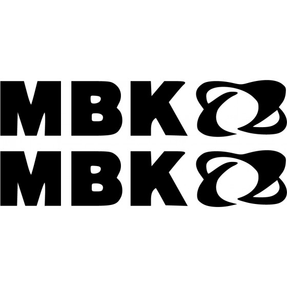 Mbk Logo Die Cut Stickers...