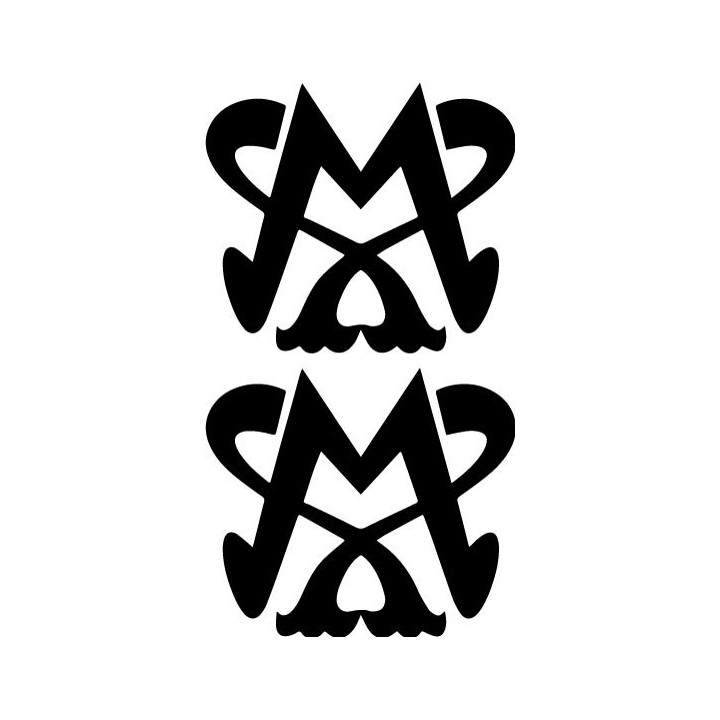Fairy Tail Mermaid Heel Stickers – Guild Decals (2-Pack)