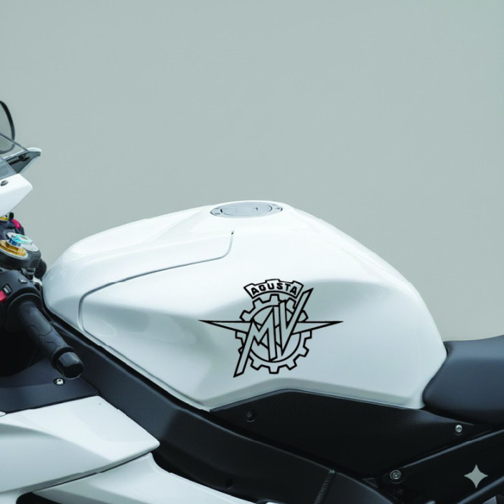 MV Agusta Stickers – F4 F3 Brutale Dragster Motorcycle Decals (2-Pack)