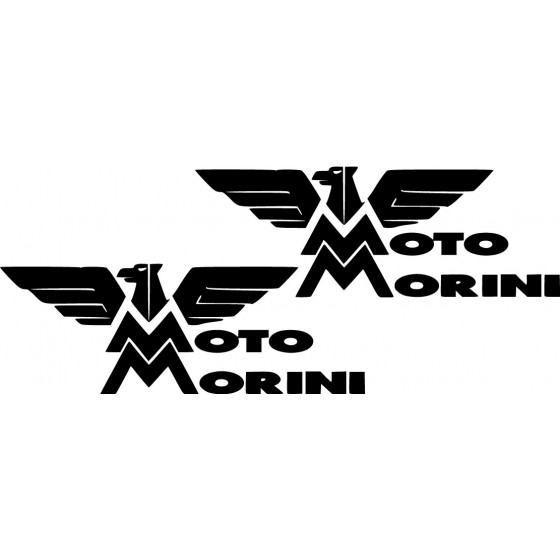 2x Moto Morin Logo Die Cut...