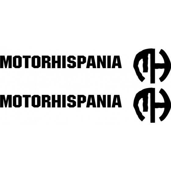 Motorhispania Logo Die Cut...
