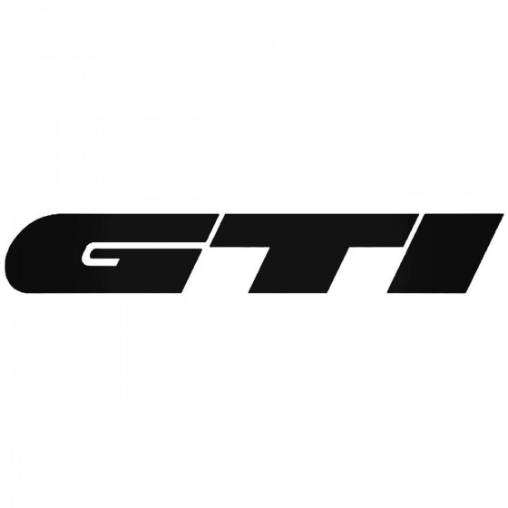 Buy Volkswagen Gti Vinyl Decal Sticker Online 