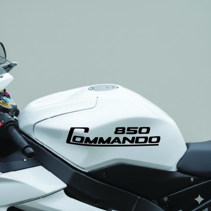 Norton Commando 850 Die Cut Stickers Decals - DecalsHouse