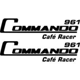 Norton Commando 961 Cofe Racer Die Cut Stickers Decals - DecalsHouse