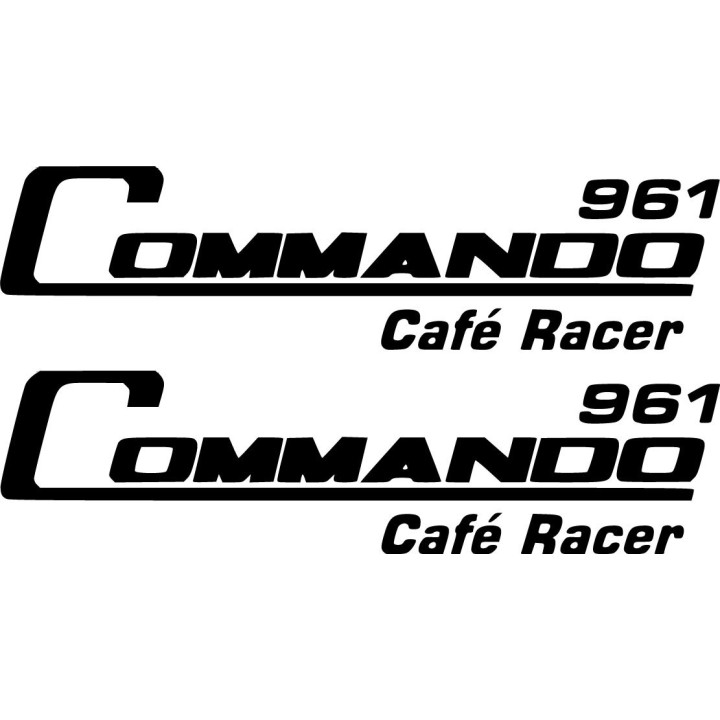 Norton Commando 961 Cofe Racer Die Cut Stickers Decals - DecalsHouse