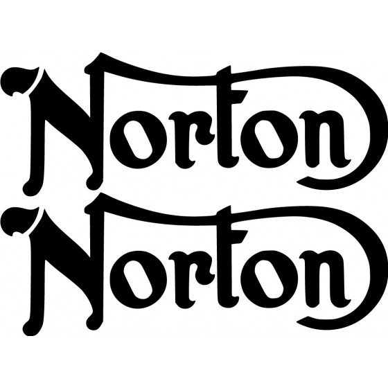 Norton Logo Die Cut...