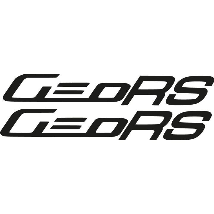 Peugeot Geo Rs Die Cut Stickers Decals - DecalsHouse