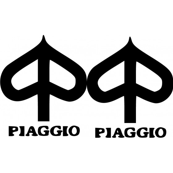 Piaggio Logo Die Cut Style...