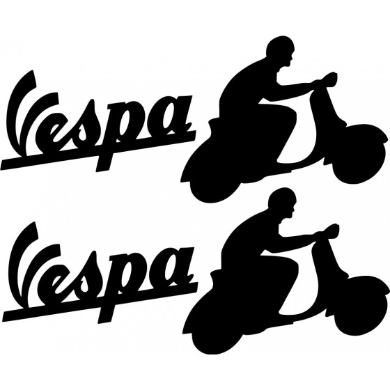 Piaggio Vespa Logo Die Cut...